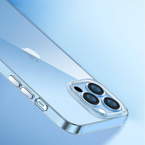 Kingxbar Elegant Series Hülle iPhone 13 Pro Max Hülle Rückseite transparent