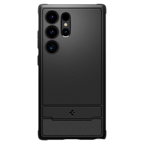 Spigen Rugged Armor Hülle für Samsung Galaxy S24 Ultra – mattschwarz