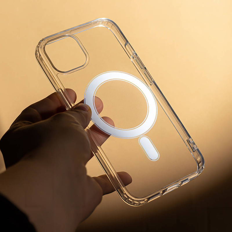 Nakładka Anti Shock 1,5 mm MagSafe  do iPhone 14 Pro Max 6,7" transparentna