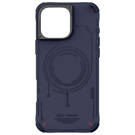 Skinarma etui Mecha iPhone 16 Pro 6.3"    Magnetic Charging granatowy/navy