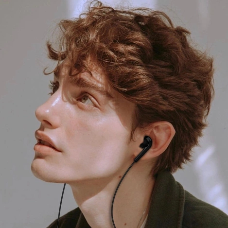Dudao X3C In-Ear-Kopfhörer mit USB-C und Kabel, 1,2 m – Schwarz