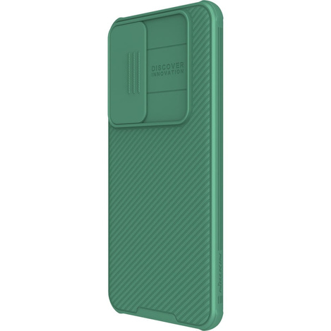 Etui Nillkin CamShield Pro pancerne z osłona na aparat do Samsung Galaxy S24 - zielone