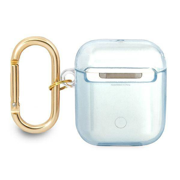 Schutzhülle APPLE AIRPODS Guess AirPods Strap Collection (GUA2HHTSB) blau