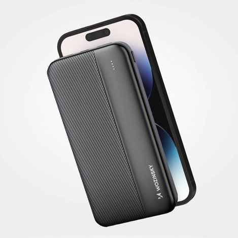 Wozinsky powerbank 10000mAh 2 x USB czarny (WPBBK1)
