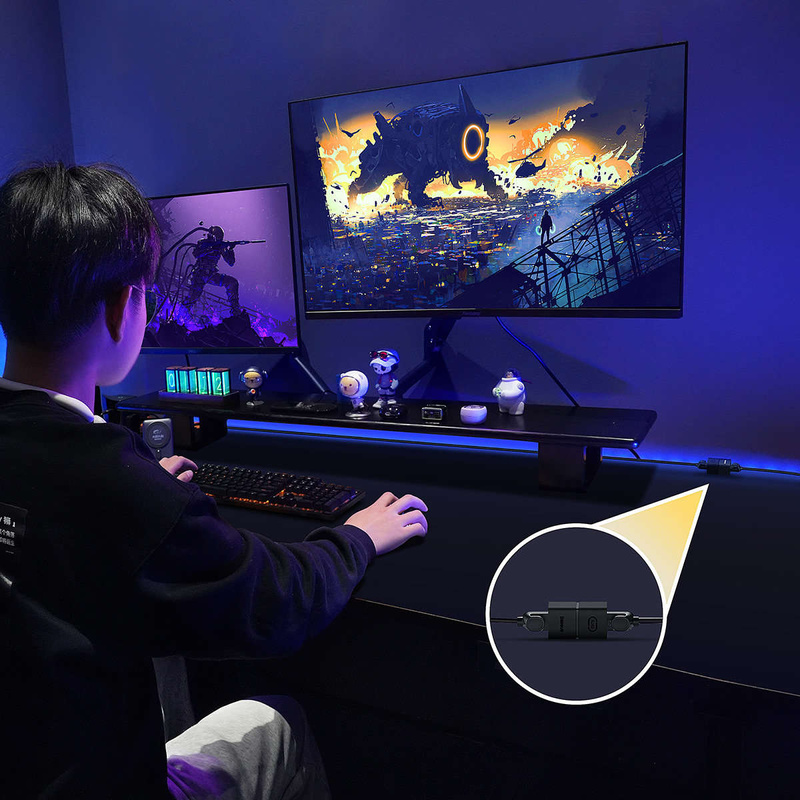 Netzwerkanschluss Baseus AirJoy Series RJ-45 Ethernet-Kabelanschluss 1 Stück - Schwarz