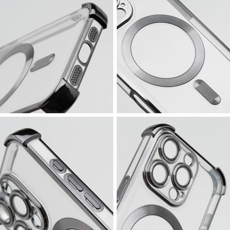 Futerał ANTISHOCK ELECTRO do IPHONE 16 Plus kompatybilny z MagSafe czarny