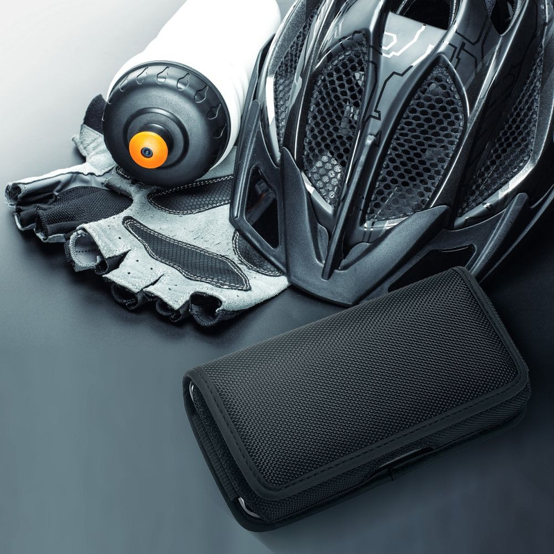 Uniwersalna Kabura POZIOMA do paska OXFORD - Model 3 - do IPHONE 11 / 11 PRO / 12 / 12 PRO / 13 / 13 PRO / SAMSUNG A10 / A41 / A50 / A51 / HUAWEI P30 LITE / P40 / P8 / P9 LITE