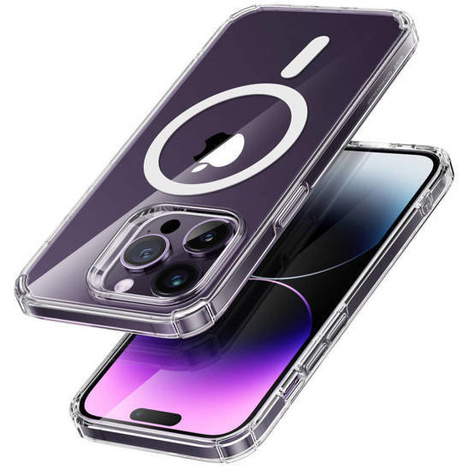 Etui IPHONE 16 PRO Nexeri MagSafe Case transparentne