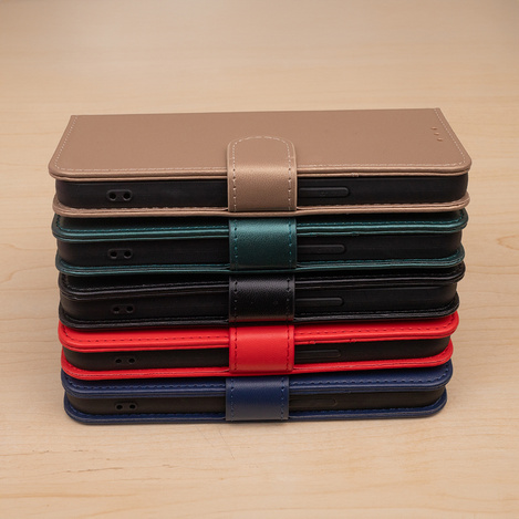 Etui Smart Classic do iPhone 16 Pro 6,3&quot; ciemnozielone