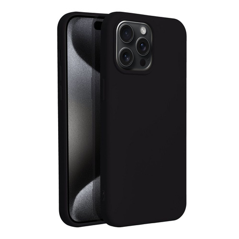 Futerał SILICONE do IPHONE 15 PRO MAX czarny