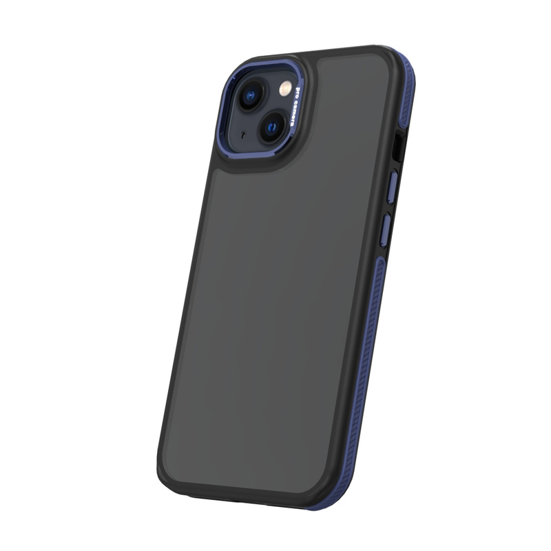Nakładka Crystal Black do iPhone 13 / 14 6,1&quot; niebieska