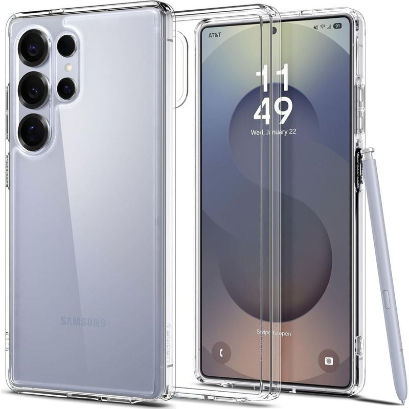 Spigen nakładka Ultra Hybrid do Samsung Galaxy S25 Ultra Przezroczysta