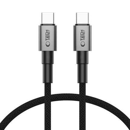 TECH-PROTECT ULTRABOOST DNA TYPE-C CABLE PD100W/5A 25CM IRON GREY
