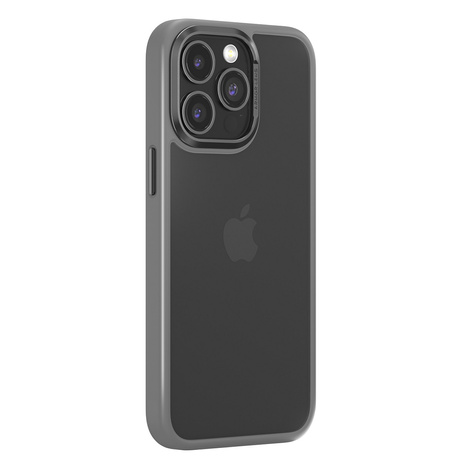 Comma nakładka Joy Elegant do iPhone 15 Plus szara