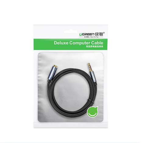 Ugreen Adapter Miniklinke 3,5 mm 0,5 m blau (AV118)