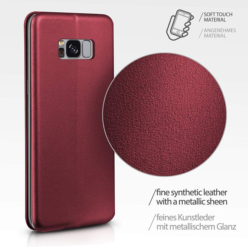 Etui Smart Diva do Xiaomi Redmi Note 9s / 9 Pro / 9 Pro Max burgundowy