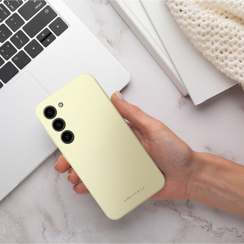 Futerał Roar Cloud-Skin - do Samsung Galaxy A34 5G Jasnożółty