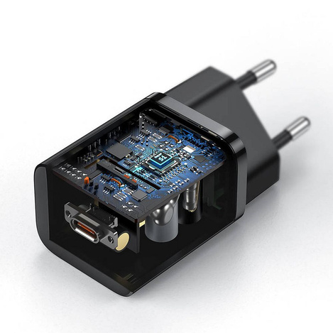 Baseus Super Si  Quick Charger 1C 25W EU Black