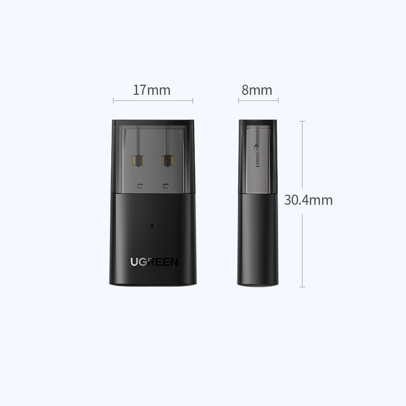 UGREEN Bluetooth 5.0 USB adapter for PC / PS / Switch (black)