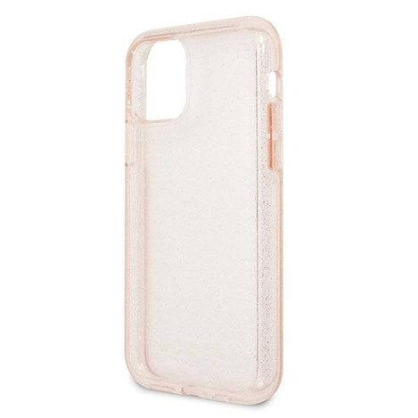 Guess Glitter Case - Etui iPhone 11 Pro (Pink)