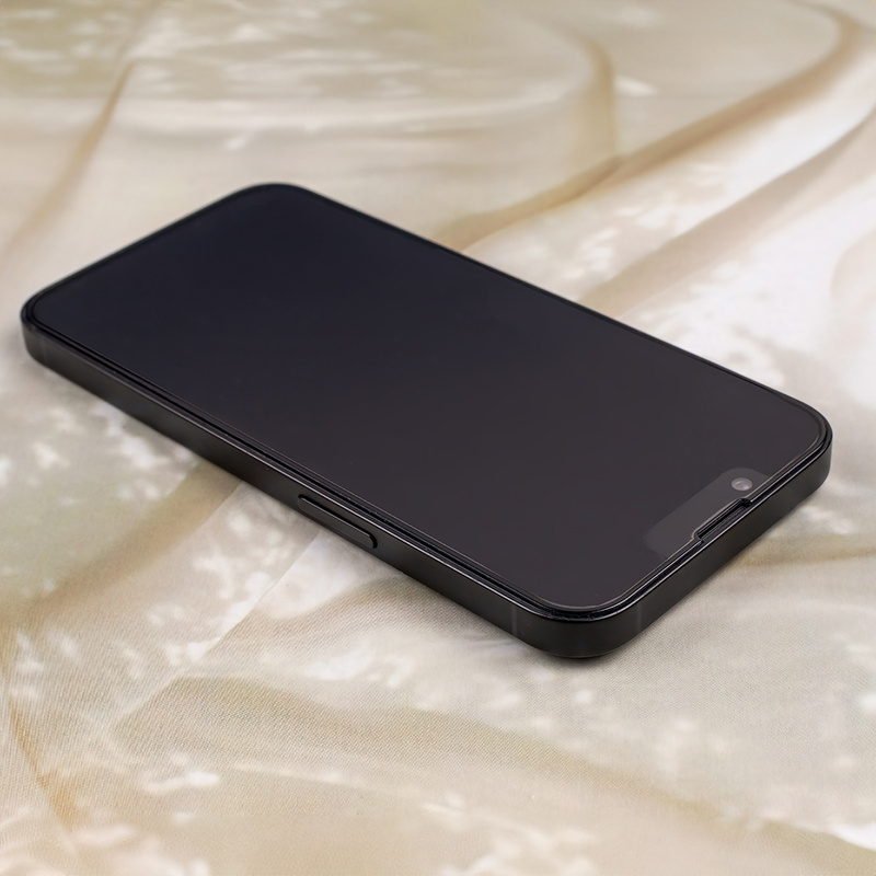 Szkło hartowane 6D matowe do Samsung Galaxy A15 4G / 5G czarna ramka