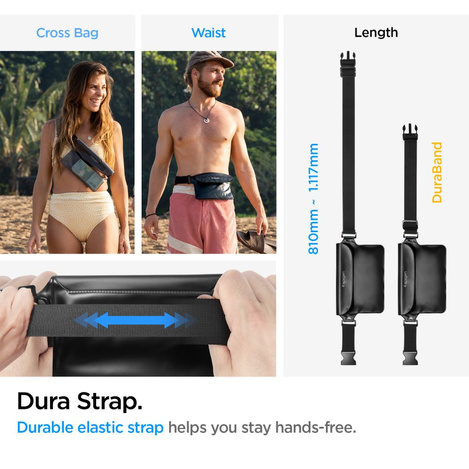 Bag Spigen A620 Waterproof Waist Bag 2-pack black
