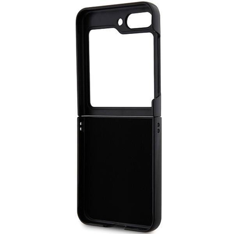 Oryginalne Etui KARL LAGERFELD Hardcase KLHCZF5SAPCHNPK do Samsung Z Flip 5 (Saffiano Mono Choupette PIN / czarny)