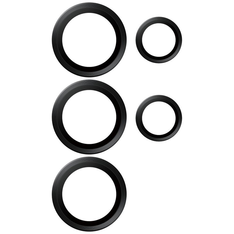 Szkło hartowane na obiektyw PanzerGlass Hoops Lens Protector do Samsung Galaxy S25 Ultra czarny