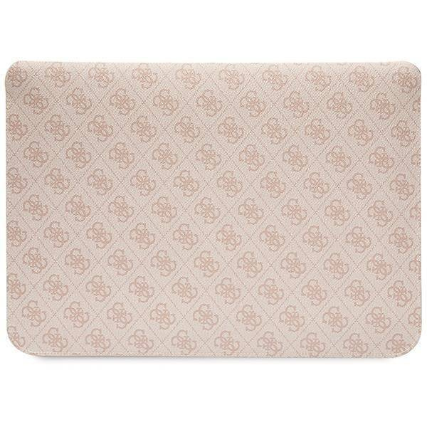 Guess Hülle GUCS14PS4SGP 14&quot; rosa/rosa 4G Stripe Metal Logo
