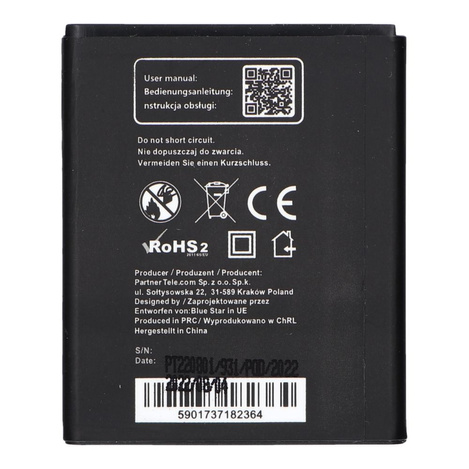 Bateria do Samsung S5330 Wave 533/ Wave 723/(S7230)/  Galaxy Mini (S5570) 1000 mAh Li-Ion Blue Star
