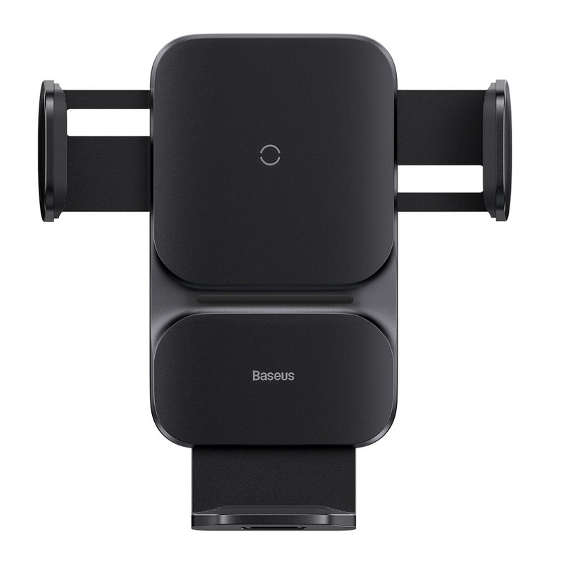 Baseus Wisdom Induktionsladegerät Autotelefonhalter für Haftnotizen schwarz (CGZX000001)
