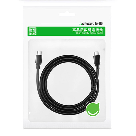 Ugreen kabel USB Typ C do ładowania i transferu danych 3A 2m czarny (US286)