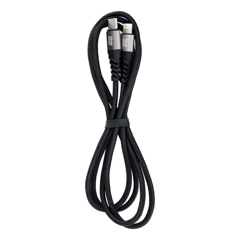 Kabel Blue Star z oplotem ze złączem USB C do Lightning 2,4A