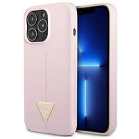 Guess GUHCP13XSLTGU iPhone 13 Pro Max 6,7 "lila / lila Hardcase Silikondreieck