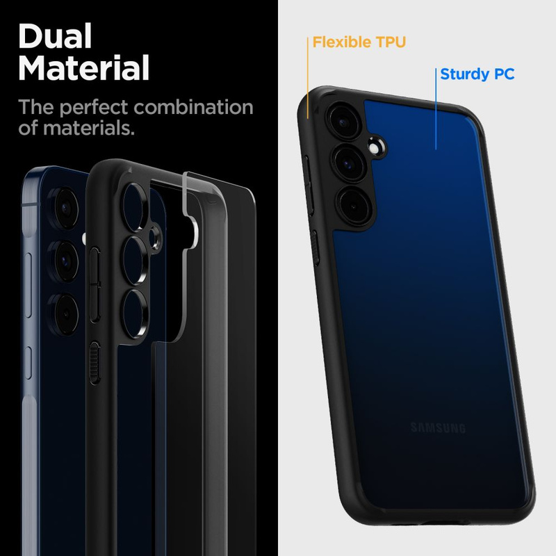 Etui SAMSUNG GALAXY A55 5G Spigen Ultra Hybrid Matte czarne