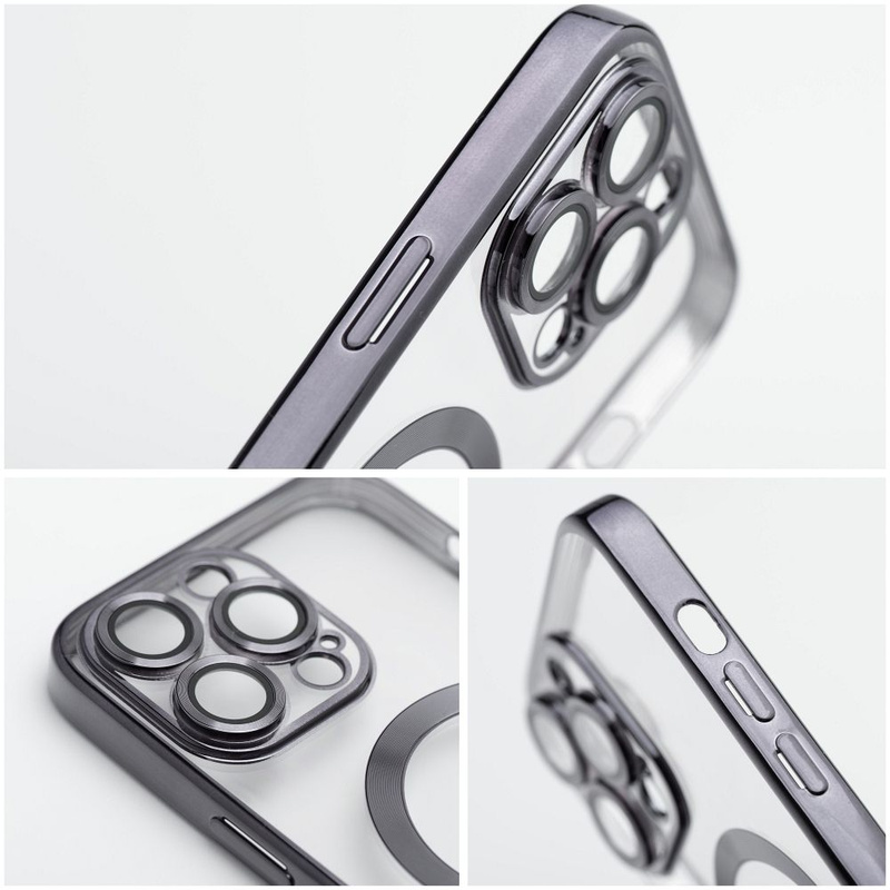 Futerał Electro Mag Cover kompatybilny z MagSafe do SAMSUNG S24 ULTRA czarny