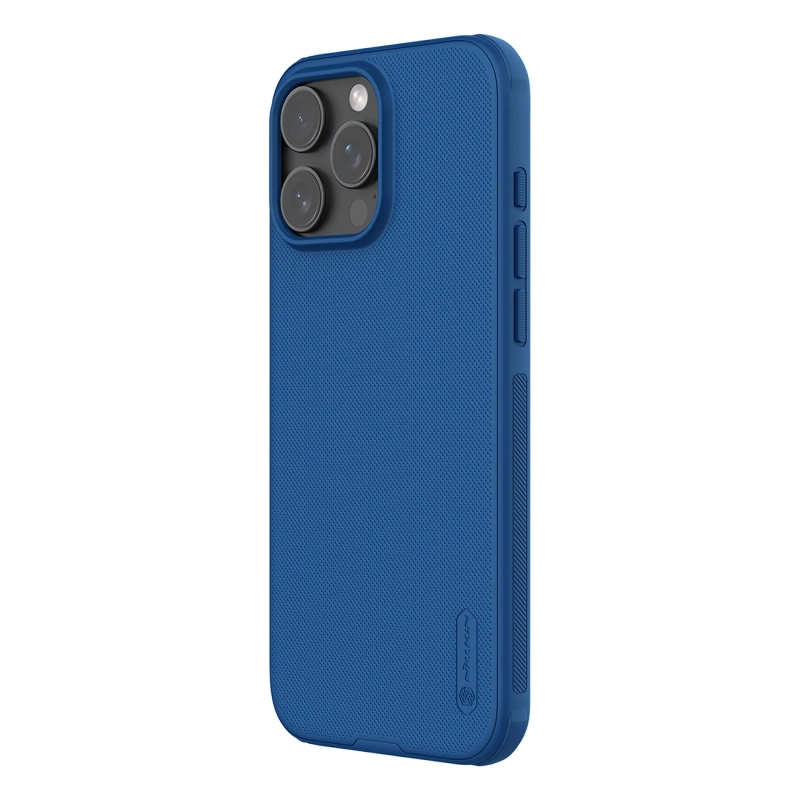 Nillkin Super Frosted Shield Pro Magnetic Case for iPhone 16 Pro - blue