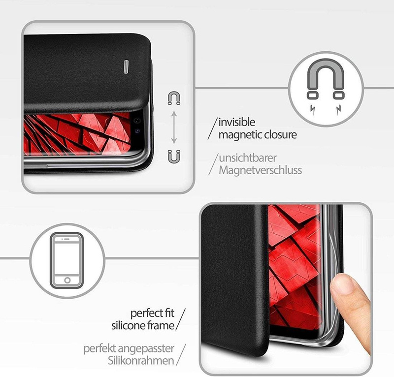 Etui Smart Diva do Xiaomi Redmi Note 9s / 9 Pro / 9 Pro Max czarne