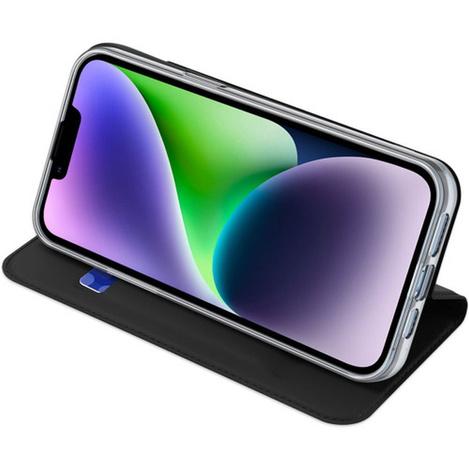Dux Ducis Skin Pro Wallet Case for iPhone 15 Plus - Black