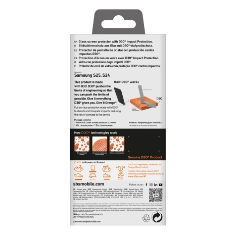 D3O screenglass Samsung S25+/S24+
