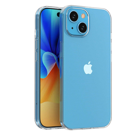 iPhone 15-Hülle aus der Ultra Clear-Serie in transparenter Farbe