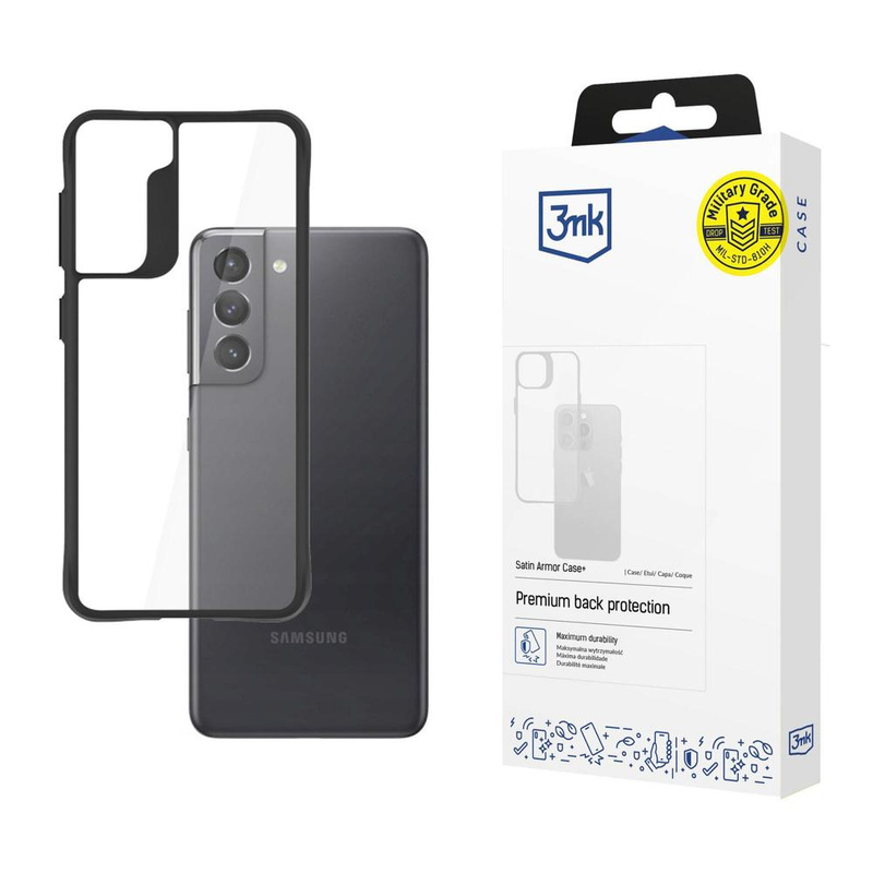 3MK SATIN ARMOR CASE+ SAMSUNG S21 5G