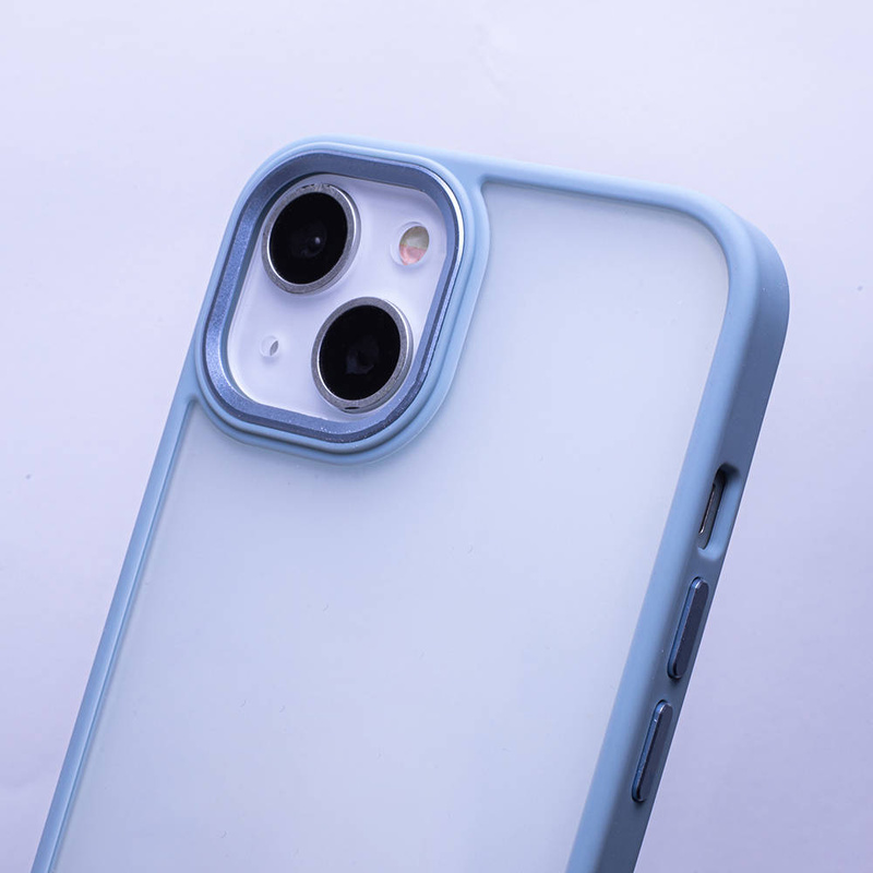 Nakładka Satin Matt do Samsung Galaxy S22 niebieska