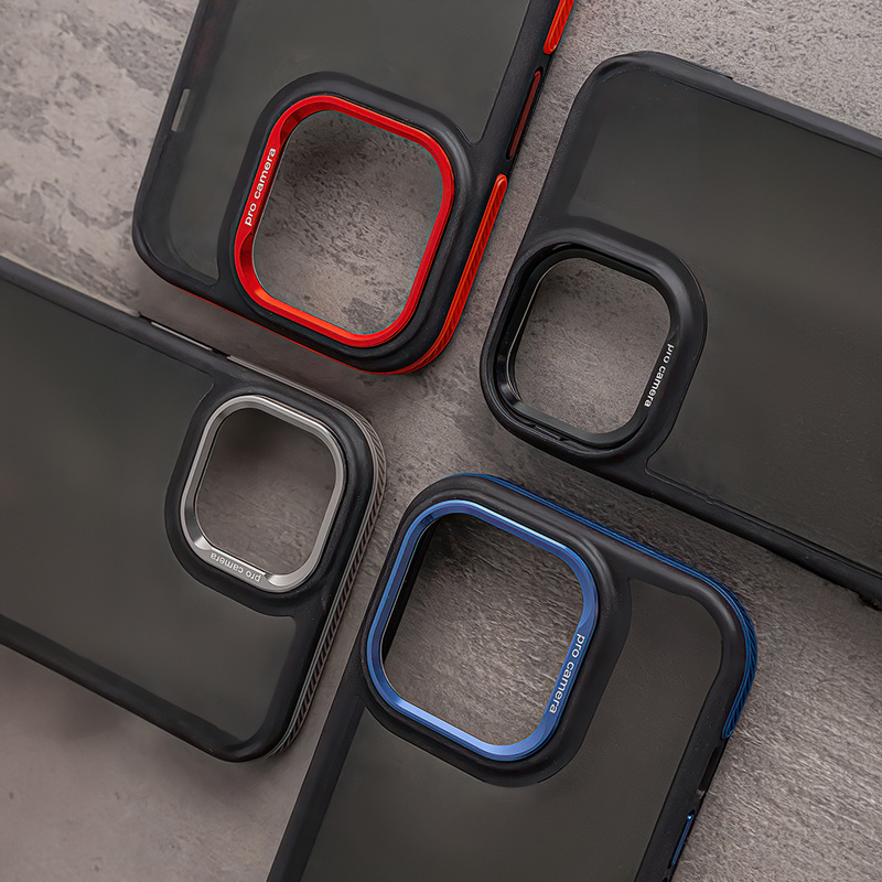 Nakładka Crystal Black do iPhone 14 Pro 6,1&quot; czerwona