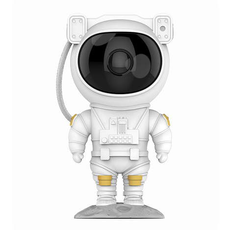 LAMPKA / PROJEKTOR LED ASTRONAUTA WHITE / BIAŁY