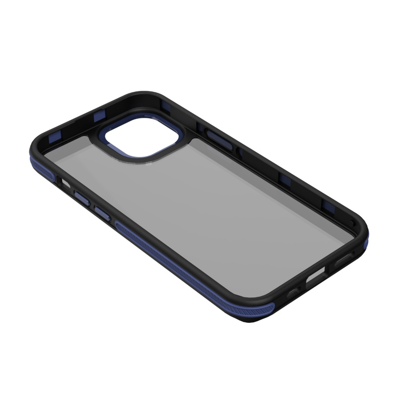 Nakładka Crystal Black do iPhone 13 / 14 6,1&quot; niebieska