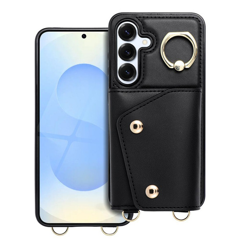 Futerał portfel WONDER dla SAMSUNG A56 5G czarny