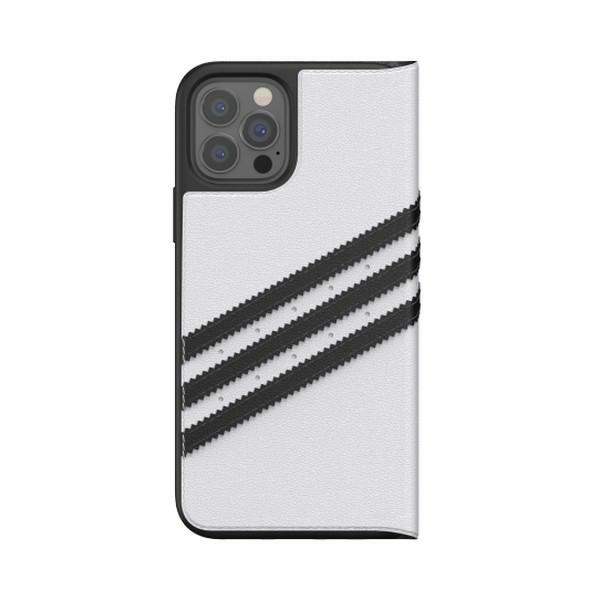 Adidas OR Booklet Case PU iPhone 12/12 Pro 6.1 "white black / white black 42248
