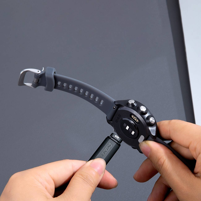 Nillkin Garmin watch cable(1 piece) Input: 5V-1A Material: TPE Length: 1m Black