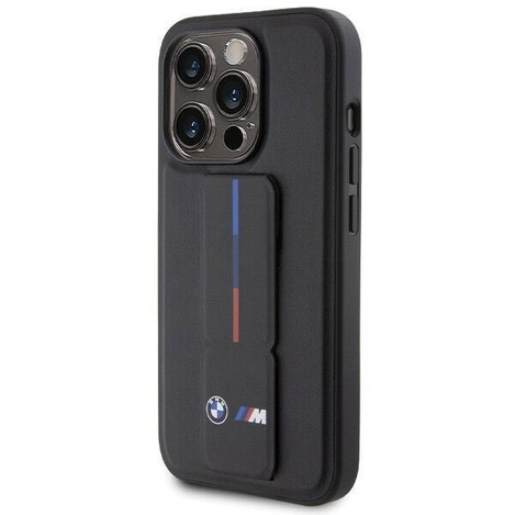 BMW Grip Hot Stamp Hülle für iPhone 15 Pro Max – Schwarz